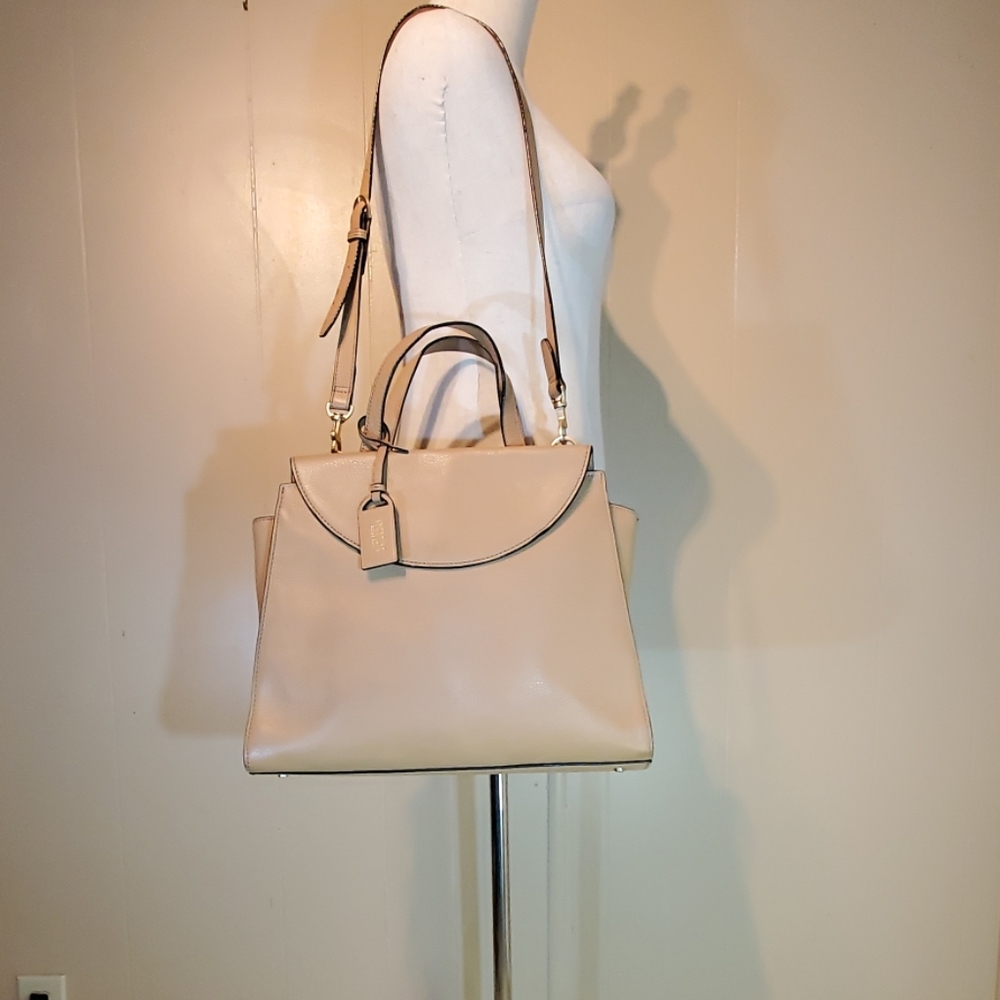 Kate Spade Saturday Tan Leather Shoulder Bag